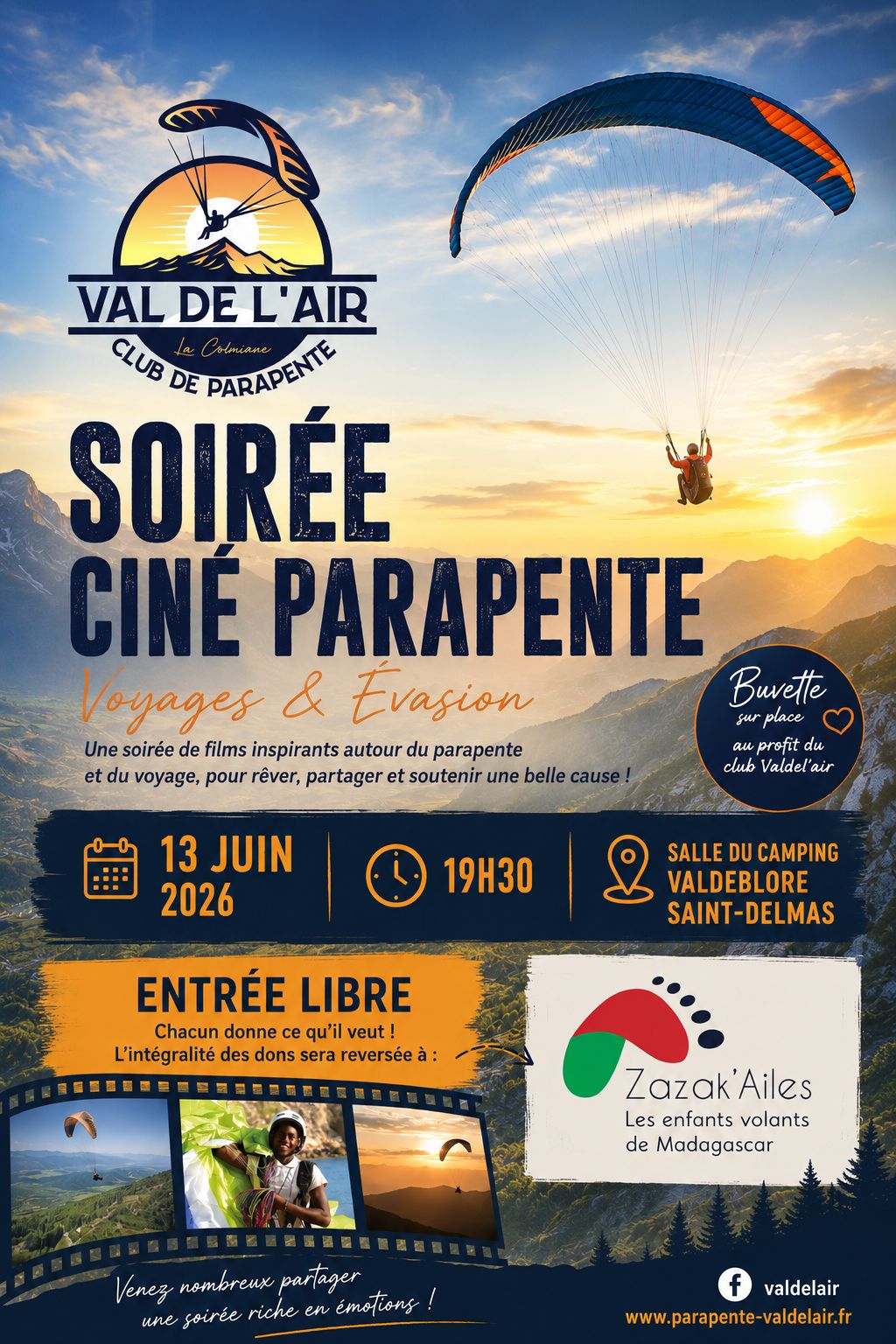 Soirée cinéma - 13 juin 2026